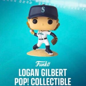 NEW Funko Pop! MLB Logan Gilbert Collectible